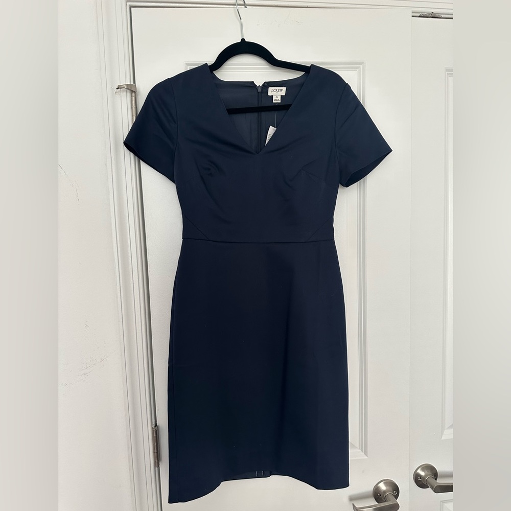 JCrew Navy Work-friendly Dress